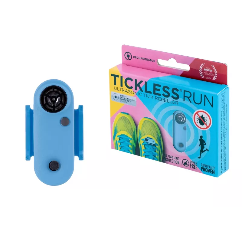 Tickless Run blu repellente per zecche per persone