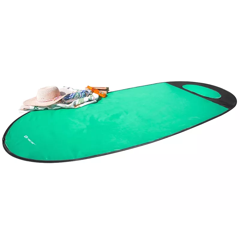 Stuoia da spiaggia TRACER Pop Up 46948 – stuoia pieghevole leggera e portatile color menta