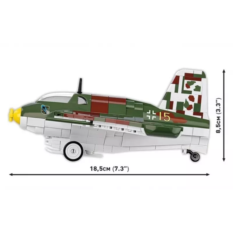 Mattoncini Messerschmitt Me 163B Komet 543 pezzi