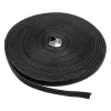 LABEL THE CABLE LTC PRO Roll Strap, rotolo di nastro a strappo double-face, 25 m nero