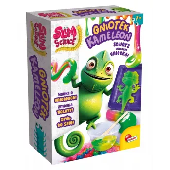 Squeezer educativo Liscianigiochi Slumi Science Chamäleon 304-PL110971 – pratico giocattolo scientifico
