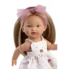 Bambola Llorens Valeria 28 cm – tratti realistici, corpo morbido, testa e arti in vinile
