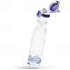 Borraccia Total Clear One MyPlanet blu 0,75 L trasparente/blu scuro, tappo a una mano ONE