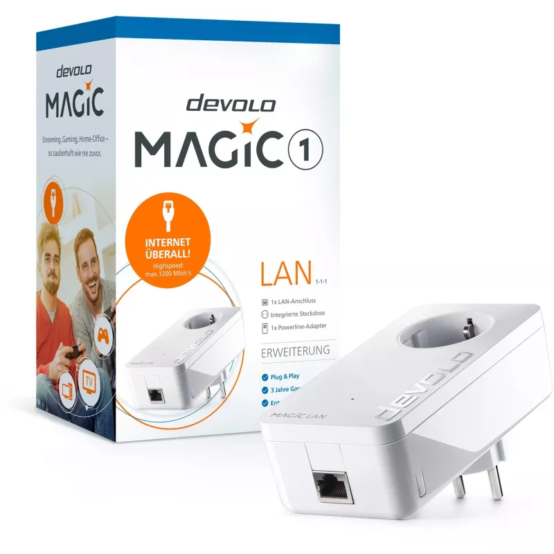 Adattatore Ethernet LAN Devolo Magic 1 LAN 1200 Mbit/s