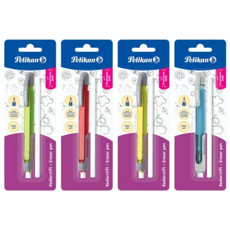 Gomma per cancellare Pelikan 807364 colori assortiti