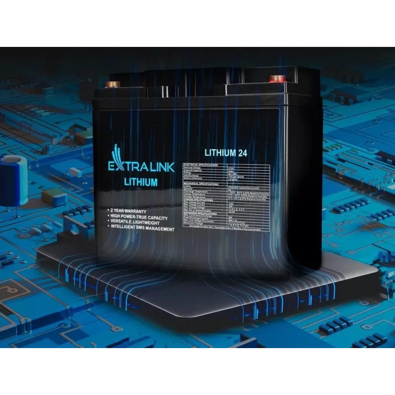 Extralink batteria LiFePO4 24000 mAh 12,8 V