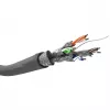 Cavo di rete Wentronic Goobay CAT 6, S/FTP (PiMF), grigio, 305 m – misto rame CCA, AWG 23/1 (solid), PVC (95696)