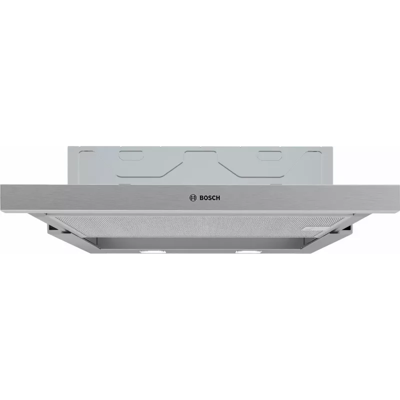 Cappa aspirante Bosch Serie 2 DFM064W55 da sottopensile (estraibile) metallic, argento 394 m³/h