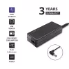 Qoltec 51775 alimentatore CA per monitor LG, 40 W, 19 V 2,1 A, connettore 6,5x4,4 mm