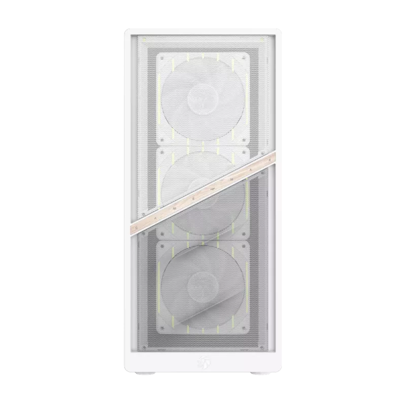 Case Gamemax | AERIS 330 MW | bianco | Mini-Tower | alimentatore non incluso