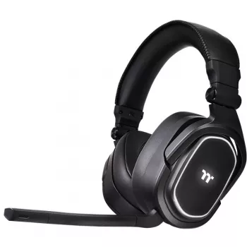 Thermaltake ARGENT H5 RGB, wireless, gaming, 20 - 40000 Hz, 412 g, cuffie, nero