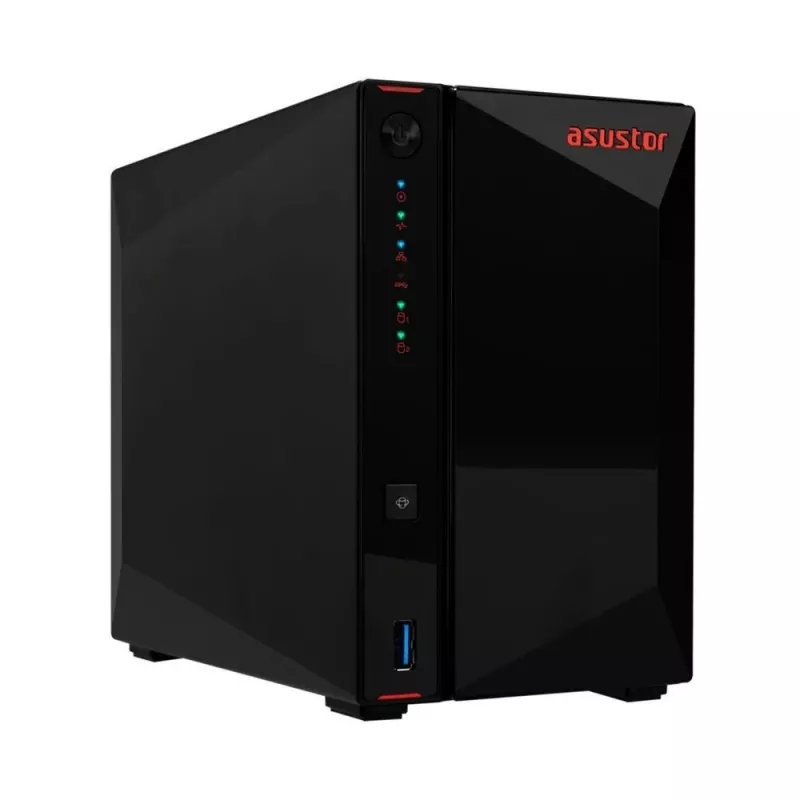 Asustor AS5402T NAS/Storage-Server Intel® Celeron® N5105 4 GB DDR4 0 TB ADM nero