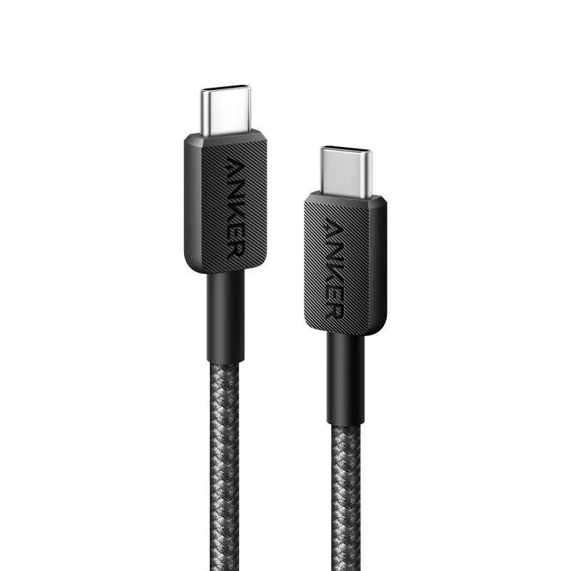 Cavo USB Anker 322 0,9 m USB-C nero