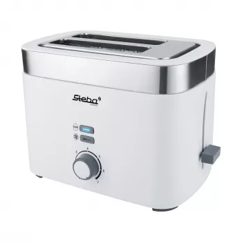 Tostapane Steba TO 10 BIANCO 2 fette 930 W argento bianco