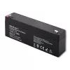 Batteria AGM sigillata QOLTEC 12V 2,3Ah per sistemi UPS e backup, scarica max. 34,5A