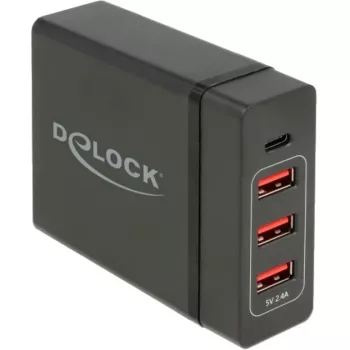 DeLOCK caricabatterie da parete USB 63974 universale nero AC interno