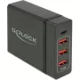 DeLOCK caricabatterie da parete USB 63974 universale nero AC interno