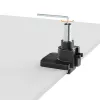 Maclean MC-968 supporto doppio braccio per monitor con molla a gas 17-57 27 kg portata elevata stabile completamente orientabile supporto max VESA 200x200