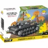 Kit di costruzione Cobi Panzer II Ausf. A — 250 pezzi, nero