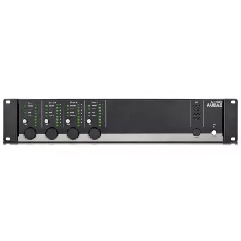 Amplificatore audio AUDAC MTX48 per uso domestico nero 80 dB SNR 20-20000 Hz