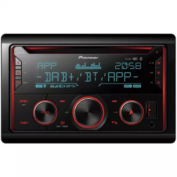 Ricevitore multimediale per auto Pioneer FH-S820DAB nero 200 W Bluetooth