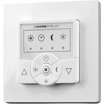 Timer HOMEPILOT 10502002 smart bianco per motori di tapparelle 2in1