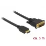 Adattatore cavo video DeLOCK 85656 5 m HDMI tipo A DVI nero