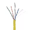 Cavo di rete LANBERG LCU6-10CC-0305-Y U/UTP Cat6 305 m giallo, 23 AWG, 250 MHz