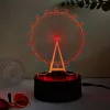 Manta SNL125RGB RGB 3D edificio lampada LED decorativa