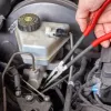 Pinza a becchi lunghi KNIPEX con profili trasversali