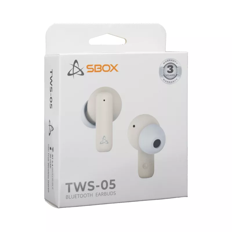Cuffie SBOX EB-TWS05 beige