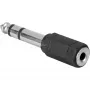 Adattatore 3,5 mm -> 6,3 mm (nero/argento)