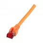 EFB-Elektronik cavo patch RJ45 Cat.6 S/FTP LSZH arancione 0,5m produttore: EFB Elektronik (K5516.0,5)