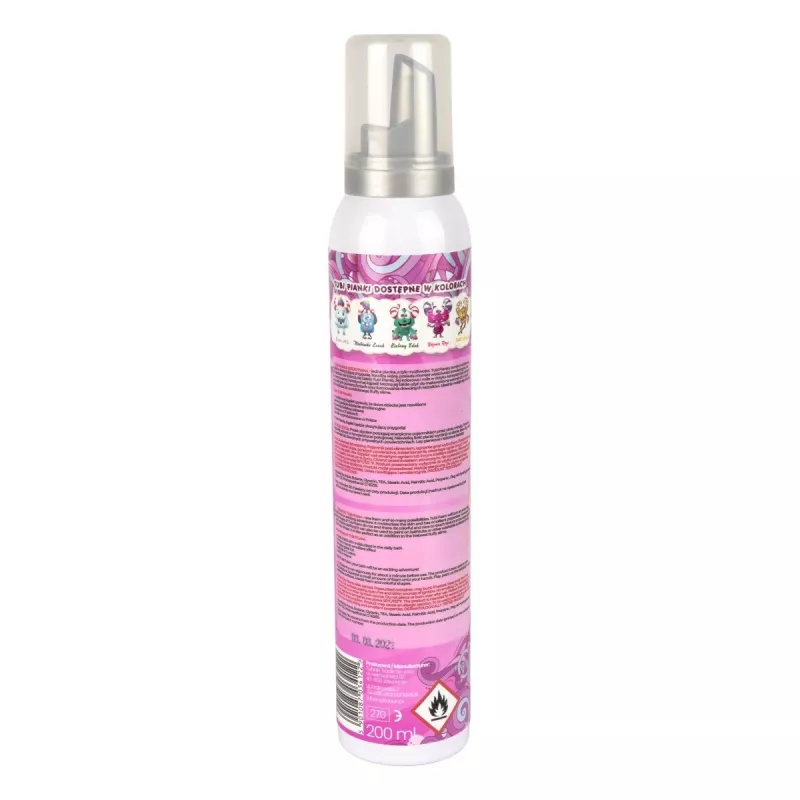 Gioco schiuma da bagno Tuban TUBI FOAM PINK 200 ml bambino bambina