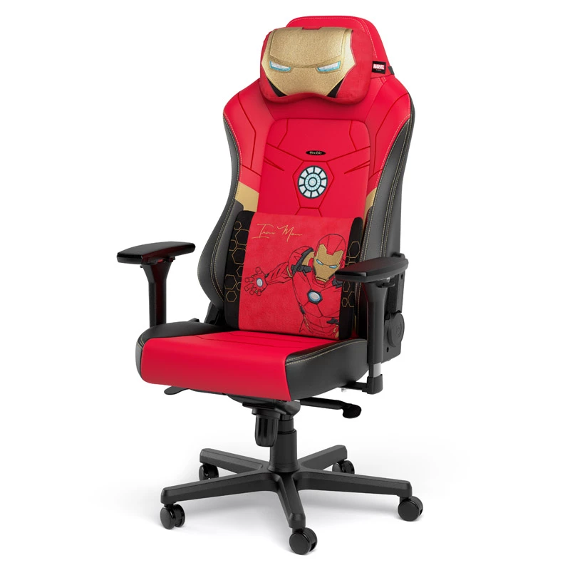Set di cuscini in memory foam noblechairs - Iron Man Edition