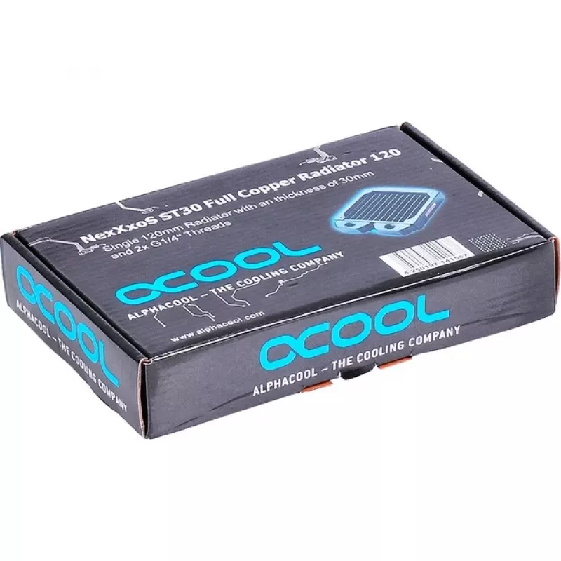 Alphacool NexXxoS ST30 Full Copper - sistema di raffreddamento - nero