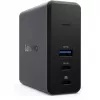 Lenovo X9 Charging GaN Dock con filo USB 3.2 Gen 2 (3.1 Gen 2) Type-C grigio