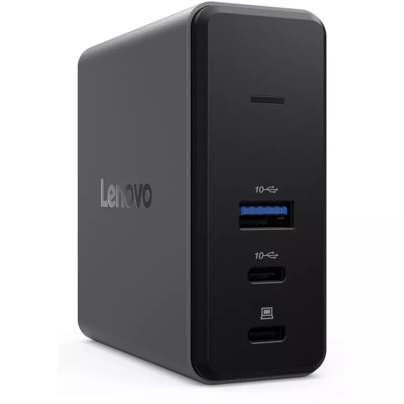 Lenovo X9 Charging GaN Dock con filo USB 3.2 Gen 2 (3.1 Gen 2) Type-C grigio