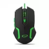 Esperanza MX205 Fighter Mouse gaming destrimani USB Type-A ottico 2400 DPI