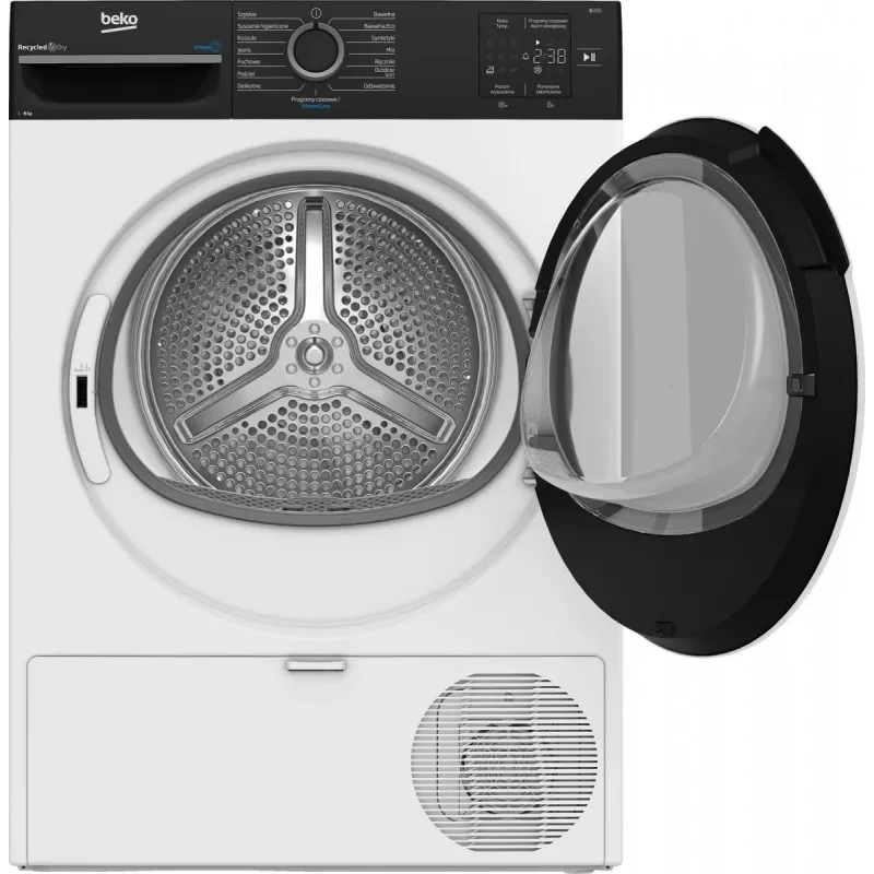 Asciugatrice BEKO BM3T3823WBW modello slim