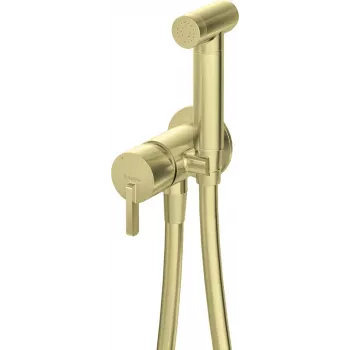 Miscelatore bidet da incasso deante BQS_R34M con doccetta bidet, a parete, monocomando