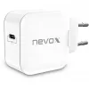 nevox caricabatterie USB-C PD 20W bianco alimentatore