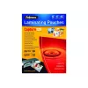 Fellowes Capture pouch per plastificazione 125 micron, lucide, 83 x 113 mm, 100 pz
