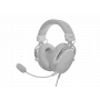 Cuffie con filo Genesis Toron 531 bianco con microfono, design on-ear leggero