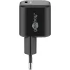 Caricabatterie Goobay 65331 caricabatterie rapido AC per interni nero USB Type-C