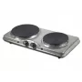 Piano cottura Beper 90.825 in acciaio inox, 2 zone, controllo manuale