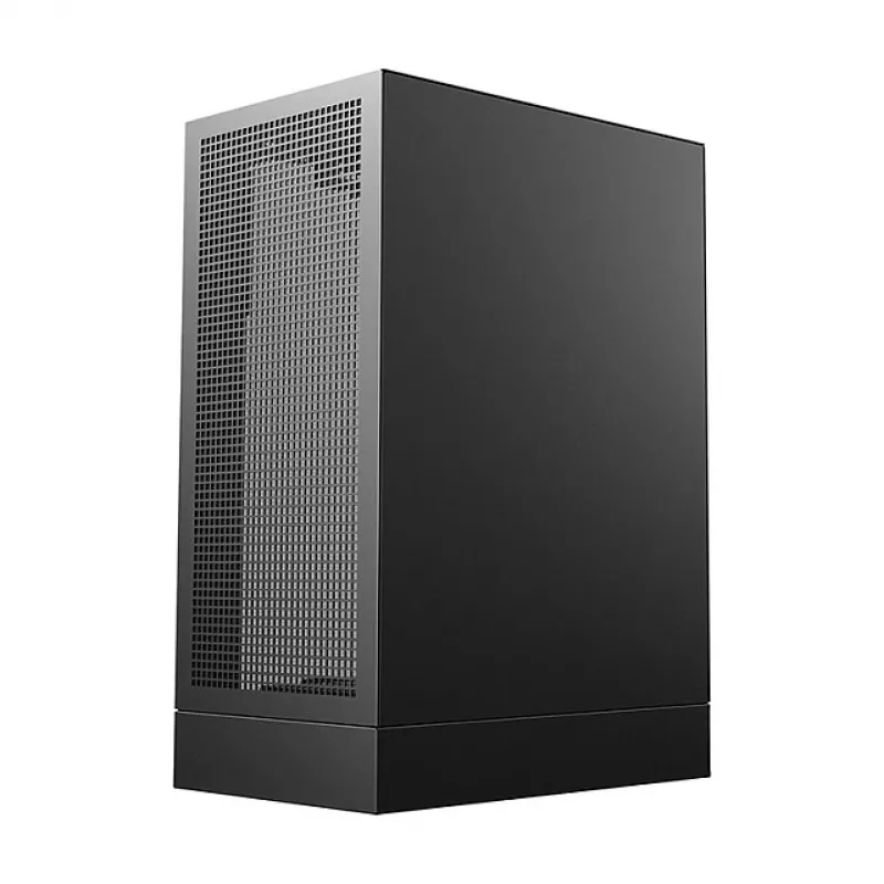 Case PC DeepCool CH170 PLUS Tower nero – micro-ATX/mini-ITX, vetro temperato, USB-C, alimentatore in alto