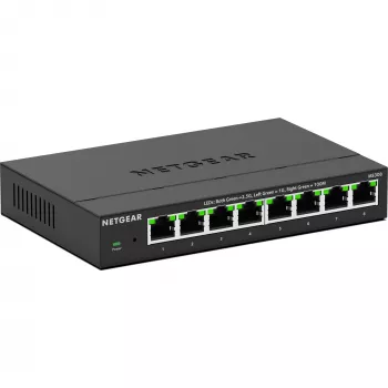 NETGEAR MS308 Switch non gestito 2.5G Ethernet (100/1000/2500) nero