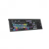 Logickeyboard ASTRA 2 tastiera DaVinci Resolve per Mac, formato standard, cablata USB, meccanismo a forbice, QWERTZ tedesco, nera