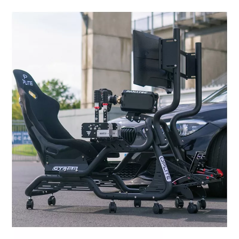 OPLITE Rotelle piroettanti con freno per GTR S8/S8 Elite nero retail (OP-CW)